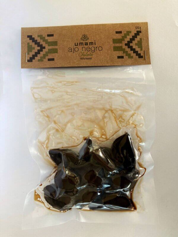 Dientes de ajo negro sellado al vacío 120g